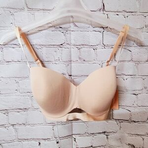 ThirdLove Blush Key Hole Pima Cotton Underwire Bra 32F NWT